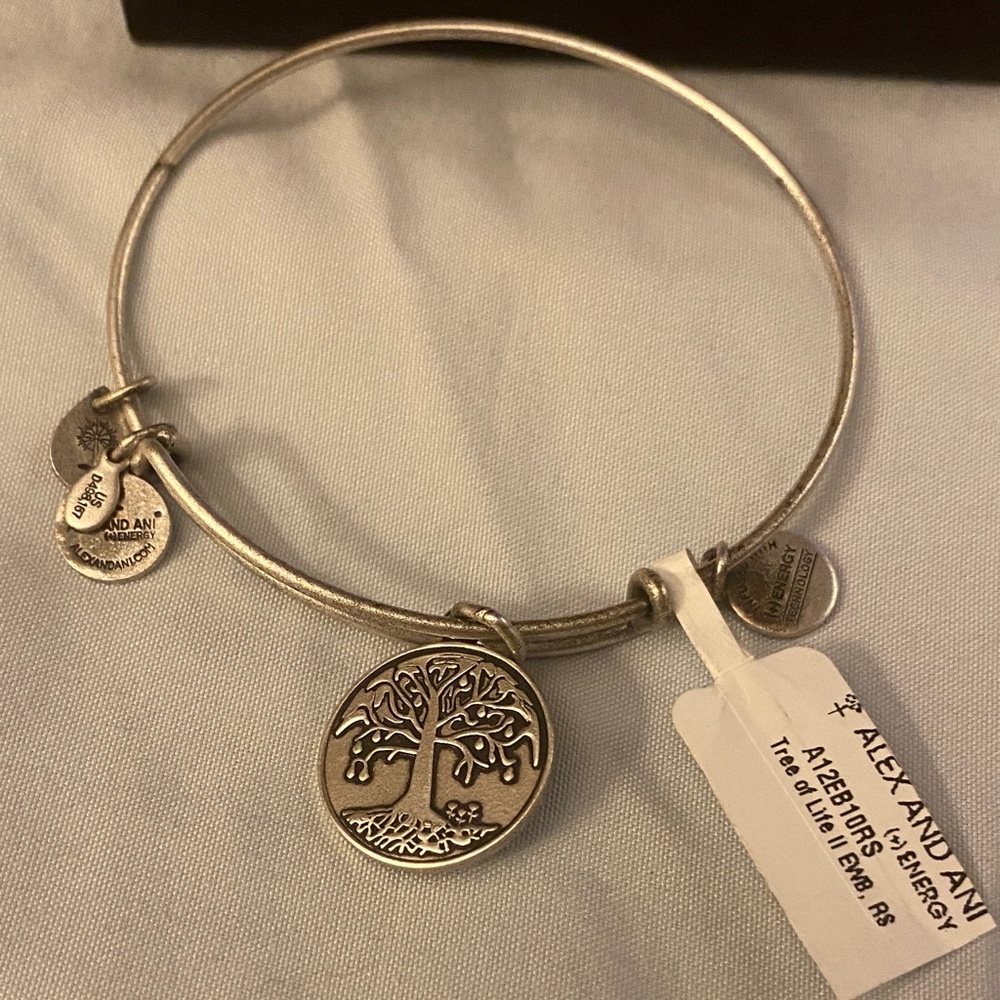 Alex and Ani Silver Tree of Life Bracelet